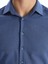 Yeni Sezon Slim Fit Uzun Kollu Armürlü Erkek Gömlek 3
