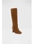 Nagoya-Tr Çizme Topuklu Çizme - Naturel 4