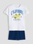 Yeni Sezon Baskılı Erkek Çocuk Şortlu Pijama Takımı 1
