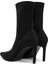 Kadın Siyah Streç Ince Topuklu Bot 25AFD40026F 7