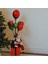 Balonlu Noel Baba Dekor 110CM 5