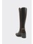 Hakiki Deri Topuklu Kadın Çizme 3