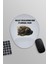 Her Şey Düzeldiğinde Beni Uyandır Baskılı Oval Bilek Destekli Mousepad 1