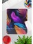 Renkli Tüyler No:2 Baskılı Oyuncu Gaming Dikdörtgen Bilek Destekli Mousepad 1