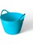 Turkuaz, Esnek Plastik Kova – 20 Litre, Temizli Kovası, Esneyebilen Oyuncak ve Çamaşır Sepeti 3