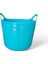 Turkuaz, Esnek Plastik Kova – 20 Litre, Temizli Kovası, Esneyebilen Oyuncak ve Çamaşır Sepeti 4