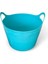 Turkuaz, Esnek Plastik Kova – 20 Litre, Temizli Kovası, Esneyebilen Oyuncak ve Çamaşır Sepeti 5