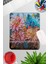 Vitray Görünümlü Çiçekler Baskılı No:1 Oyuncu Gaming Dikdörtgen Bilek Destekli Mousepad 1