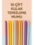 10 Çift Kulak Kiri Temizleme Mumu – Doğal Aromaterapi Kokulu Toplam 20 Adet 1