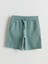 Yeni Sezon Beli Lastikli Erkek Çocuk Şort 1