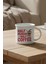 Half Human Half Coffee Baskılı Enamel Görünümlü Seramik Vintage Kupa Bardak 1