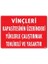 Vinçleri Kapasitesinin Üzerindeki Yüklerle Çalıştırarak Tehlikeli Ya Uyarı Levhası 25X35 KOD:133 1