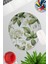 Sonbahar Botanik Çiçekler No:5 Oyuncu Gaming Oval Bilek Destekli Mousepad 1