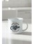 First I Drınk The Coffee Baskılı Enamel Görünümlü Seramik Vintage Kupa Bardak 1