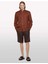 %100 Keten Slim Fit Bermuda Şort Erkek Kahverengi Şort - 325P4AGHS9010 1