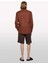 %100 Keten Slim Fit Bermuda Şort Erkek Kahverengi Şort - 325P4AGHS9010 3