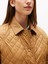 Padded Nylon Reg Quılted Coat Kadın Kahverengi Parka - WW0WW46448 2