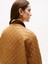 Padded Nylon Reg Quılted Coat Kadın Kahverengi Parka - WW0WW46448 3