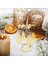Altın Renkli Dönebilen Metal Tealight Mumluk – Kar Tanesi ve Noel Figürlü Dekoratif Mumluk 5