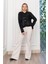 Trend Model Saçak Tüylü Hırka Ceket 25502 5