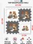 Baskılı Halı,sıcak Renkli Halı Puzzle Halı,japon Halısı Modelleri Yapboz Halı 1