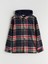 Yeni Sezon Kapüşonlu Ekose Erkek Çocuk Gömlek 1