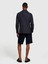 %100 Keten Slim Fit Bermuda Şort Erkek Lacivert Şort - 325P4AGHS9010 3