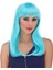Turkuaz Mavi Parti Peruğu 2