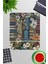 Çiçek ve Kitaplar No:2 Oyuncu Gaming Dikdörtgen Bilek Destekli Mousepad 1