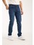 Erkek Kot Pantolon Jean Regular Fit Pamuklu Esnek Straight Leg Denim - %98 Pamuk %2 Lycra 4