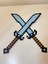 Birleştirilebilir 33 cm Minecraft Dual Sword/çift Kılıç (Birleştirilip Tek Hale Getirmeye Uygun) 4