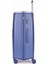 Benetton 3'lü Valiz Set Büyük Orta ve Kabin Boy %100 Polipropilen Mavi 14BNT8002 3