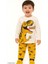 Sarı Dinozor 1-3 Yaş Çocuk Alt Üst Takım 1