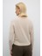 Bisiklet Yaka Düğmeli Yün Kaşmir Karışımlı Hırka Bej K2671011_024 2