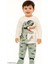 Yeşil Dinozor 1-3 Yaş Çocuk Alt Üst Takım 1