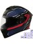 Gp My Helmet MKS001-BBR Yarış Spoiler Güneş Vizörlü Şeffaf Full Face Motosiklet Kaskı Xxl 1