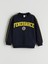Yeni Sezon Bisiklet Yaka Fenerbahçe Baskılı Erkek Çocuk Sweatshirt 1