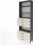 Arges Dolap 4 Raflı 6 Çekmeceli 88X30X243 Antrasit-Aytaşı 4