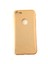 ESLIFETECH26AKSESUAR Iphone 7 Uyumlu Rubber Silikon Kılıf-Tırtıklı Taban- Gold 1