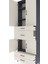 Arges Dolap 4 Raflı 4 Çekmeceli 4 Kapaklı 88X30X243 Antrasit-Aytaşı 5