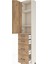 Arges Dolap 3 Raflı 4 Çekmeceli Tek Kapaklı 44X30X221 Aytaşı-Çam 5