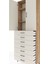 Arges Dolap 3 Raflı 7 Çekmeceli 2 Kapaklı 88X30X243 Çam-Aytaşı 5