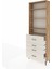 Arges Dolap 4 Raflı 4 Çekmeceli 88X30X243 Çam-Aytaşı 4