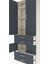 Arges Dolap 5 Raflı 4 Çekmeceli 4 Kapaklı 88X30X243 Aytaşı-Antrasit 5