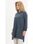 Kristal Kumaş Yırtmaçlı Basic Tunik 3