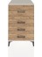 Kronos Komodin 4 Çekmeceli 60X59X96 Aytaşı-Çam 1