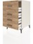 Kronos Komodin 4 Çekmeceli 60X59X96 Aytaşı-Çam 4
