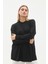 Fitilli Detaylı Basic Triko Tunik 3