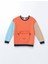 Yeni Sezon Bisiklet Yaka Baskılı Erkek Çocuk Sweatshirt 1