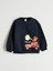 Yeni Sezon Bisiklet Yaka Erkek Çocuk Sweatshirt 1